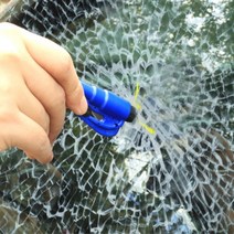 차량필수 자동차 비상탈출용 안전망치 휴대용이 안전벨트 컷팅 열쇠고리[00250, 1개, 5번 주황