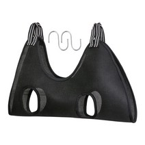 강아지미용거치대 강아지미용해먹 고양이 미용 발톱 해먹 강아지 다기능 개 수리 네일 개 손질 부드러운 후크 애완 동물 손질 청소 용품, 검은색, m