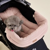 울리 펫 유모차 매트리스, 와이드, 핑크