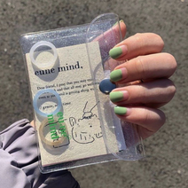 지갑 pvc 동전 케이스 투명 인쇄 카드