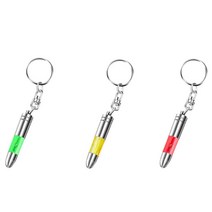 정전기방지 키링 정전기방지열쇠고리 부자재 차키, 1개, 엘로우 DC001799