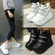 알리팡 여성 벨크로 통굽 키높이 운동화 12cm TWE78512