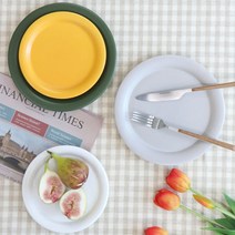 코지테이블 위즈라인 무광 원형접시 1호, 핑크