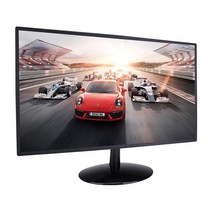 듀얼 [해외] 새로운 17 인치 19 인치 22 인치 24 인치 27 인치 LED LCD TV 모니터 경계선 컴퓨터 모니터 사무실, 27 인치 블랙 모니터 TV, 공식 표준