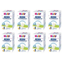 힙분유 HIPP 콤비오틱 1단계 8통(25/1), 8개