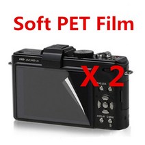 강화 유리/필름 LCD 후지 X-S10 X-T30 XT30 II X-T20 X-E3 XE3 X-A1 X-A2 X-M1 카메라, 02 2 Film Protectors