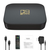 글로벌 버전 TV 박스 S 4K 울트라 HD 안드로이드 9.0 8GB 와이파이 DTS 다국어 스마트 Mi S 2.4G 블루투스, 02 Red