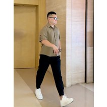 세련된스타일 여름 약간통통 날씬해보이는 코디 남방 남자셔츠