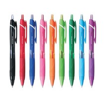 제트스트림 단색 유성 볼펜 0.7 sxn150 0.7, 10개, 퍼플