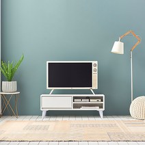 원룸 안방 거실 모던 오디오 티비 티브 tv 낮은 다이 선반 받침대 장식장 티비장 서랍장 tv장 거실장, 화이트