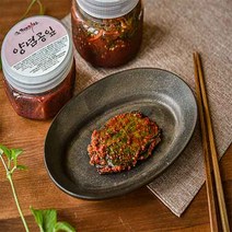 3대맛찬 울진 국내산 양념콩잎, 400g