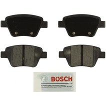 BOSCH BE1456 블루 세미 메탈릭 디스크 브레이크 패드 세트 - 일부 아우디 A3 콰트로 A4 폭스바겐 비틀 Eos 골프 GTI 제타 파사트와 호환 가능 후면 795042