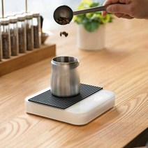 아카시아 커피 전자 저울 스마트 자동 바리스타 계량, 상세 페이지 참고, 상세 페이지 참고, 화이트+ 패드