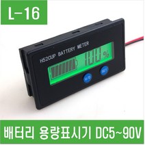 e홈메이드클럽(L-16) 배터리 용량표시기 DC5V~90V