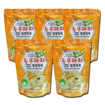 리치식품 우리가족 건강간식 무방부제 무색소 두부30% 두부과자 5봉, 100g, 5개
