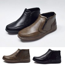 브로그맨 남성부츠 겨울구두 털 정장워커 키높이 4cm