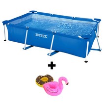 인텍스(INTEX) 패밀리프레임풀 소 / 28270 유아 어린이 미니 볼풀장 패밀리풀장 베란다 옥상 수영장 풀장 소형