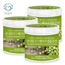 푸른들판 인디안구스베리 암라 추출물 분말 190gx3통 비타민C, 3개, 단품없음