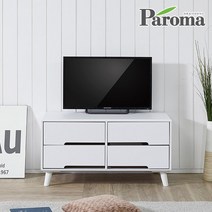 [파로마]리앙스2단1000서랍형거실장FP, 오크화이트
