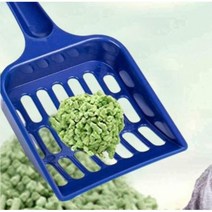 튼튼한 푸피캣 고양이 모래삽 고용이용품, 블루YY000995