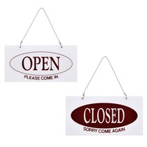 OPEN CLOSED 아크릴 오픈 클로즈 클로우즈 문패
