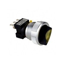 1A1B 2단 셀렉터 스위치 12V DC LED ON-ON 22mm NF22-S22C1, 블루 [NF22-S22CB1]