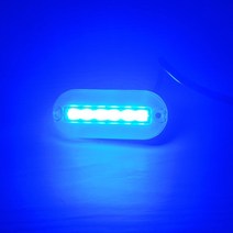 2x3W 보트 라이트 스피드 보트 레드 블루 그린 화이트 LED 수 중 낚시 보트 조명 12V 물 풍경 조명 IP69 요트 램프, 01 Blue