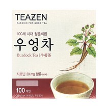 티젠 우엉차, 1g, 100개입, 2개