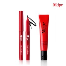 엠시피 1+1워터프루프 파데 아이라이너, 1개, 펜 브라운+파데 2호밀키