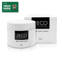 제이엔코 에프터 케어 크림 100g 시어버터 고보습 수분크림 왁싱 시술후 케어용