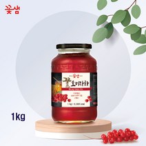 오미자차 꽃샘 꿀오미자차 1kg 국산 오미자농축액 함유 겨울 여름, 단품