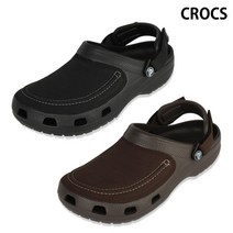 크록스유콘비스타2클로그맨샌들블랙에스프레소2종택1