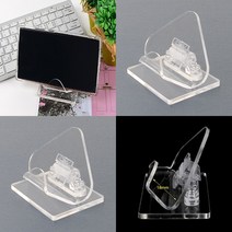 투명 핸드폰진열대 휴대폰받침대 휴대폰쇼케이스 핸드폰쇼케이스