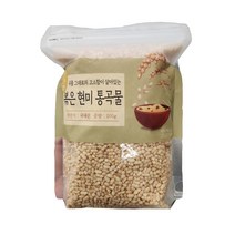 상품상세설명 참고 볶은 현미통곡물 200g 2개, 1개