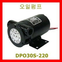 대화 전기 펌프 DPO30S-220 오일펌프 기름펌프 선박엔진 차량윤활유 AC 220, 1개