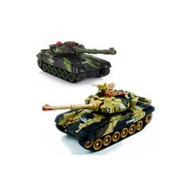 FRUG 배틀로얄 무선조종 RC 탱크, 대형 9995 탱크 (녹색)
