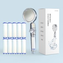 3단물조절 A고급형 초순수샤워기1+리필필터10개외 필터모음전, 1.A고급샤워기1+필터10개