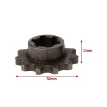 자전거 스프로킷 오토바이 스프라켓 47cc 49cc t8f 8mm 11 14 17 20 톱니 프론트 피니언 체인 코그, 열하나
