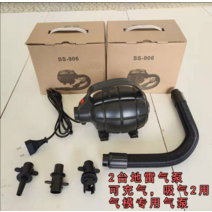 가정용 풍선 에어바운스 미끄럼틀, 1000W 공기 펌프 x2