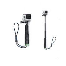카메라짐벌Selfiestick 190mm-490mm 고품질 모노 포드 gopro 호환4/ gopro 호환3 /3/2 SJ4000 액션 카메라, 04 Red 280mmx920mm