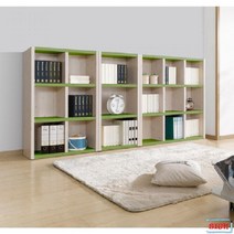 1200 오픈 3단책장 G-B108 책장책상 서랍장 공간박스 낮은책장 수납장 거실책장 책꽂이 장식장 철제책장 3단책장 2단책장 4단책장 책장수납함 유아책장 책장DIY, 워시블루