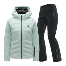 22다이네즈 여성스키복 SKI DOWNJACKET S W WA-GR/HP VERGLAS PANTS W BK