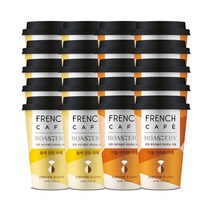 남양 프렌치카페 로스터리 돌체+카라멜마끼아또 250ml 20입 컵 편의점 모텔 대용량 커피 음료 사무실 회사 목욕탕 편의점 피시방 PC방 당구장 모텔 라벨프리 액상 음료수 간식, 프렌치카페 로스터리 돌체+카라멜마끼아또 250ml20입