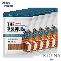 훈련 펫고기간식 작은개 프렌치불독 노령견 연어 5개, 상세페이지 참조