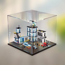 레고 시티 경찰서 60141 아크릴 디스플레이 케이스 장식장