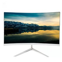 4K HD 곡면 모니터 초박형 22 24 27 인치 IPS, 커브드 HD 1080p