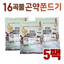 원조풍년식품 16곡물 곤약쫀디기 다이어트간식, 210g, 5팩