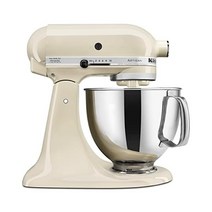 키친에이드 KitchenAid KSM150PSER 아티잔 틸트 헤드 스탠드 믹서, Almond Cream_Mixer