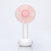 LOOC 룩 휴대용 선풍기, 베이비핑크