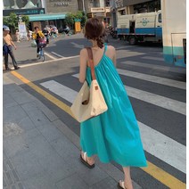 하와이 아오이유우 오프숄더 아이유 홀터넥 여름쇼핑몰 나시 김나영 이다희 해외여행 여름옷 발리 동남아 휴양지룩 원피스 골지니트